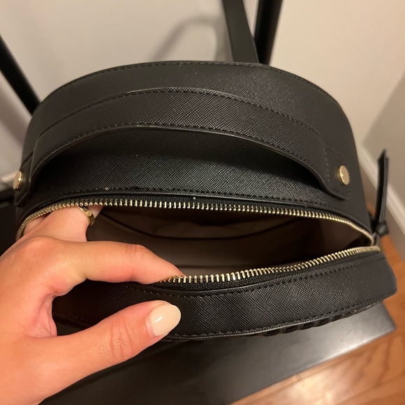 Calpak Kaya Small Backpack, Perfect for Everyday and Travel! Black with Gold - Picture 9 of 12